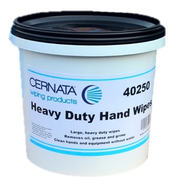 Cernata® Textured Heavy Duty Hand Wipes 150 SHT TUB